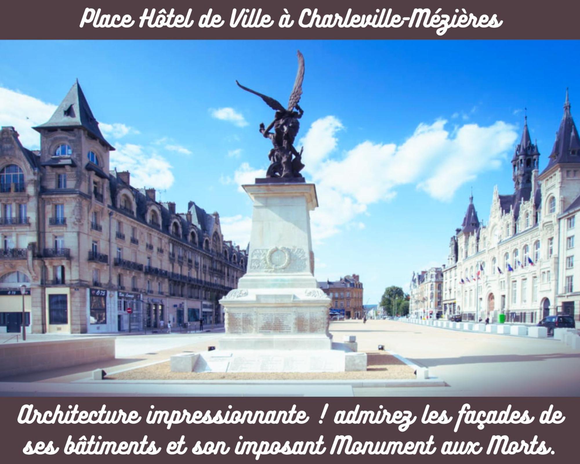Charleville-Mezieres: Belle Vue Place Ducale Kültér fotó